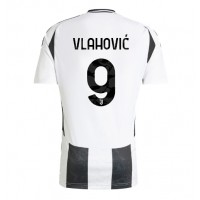 Camisa de time de futebol Juventus Dusan Vlahovic #9 Replicas 1º Equipamento 2024-25 Manga Curta